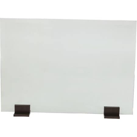 Dagan Dagan AH-GS-B Pair of Glass Screen Bases; Bronze AH-GS-B